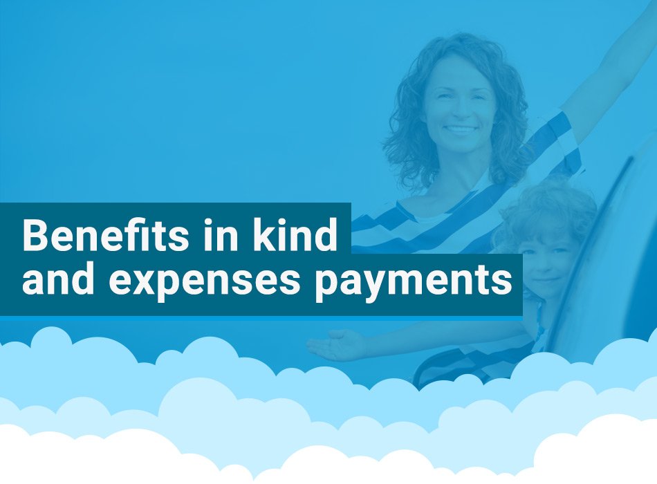 Benefits in kind and expenses payments