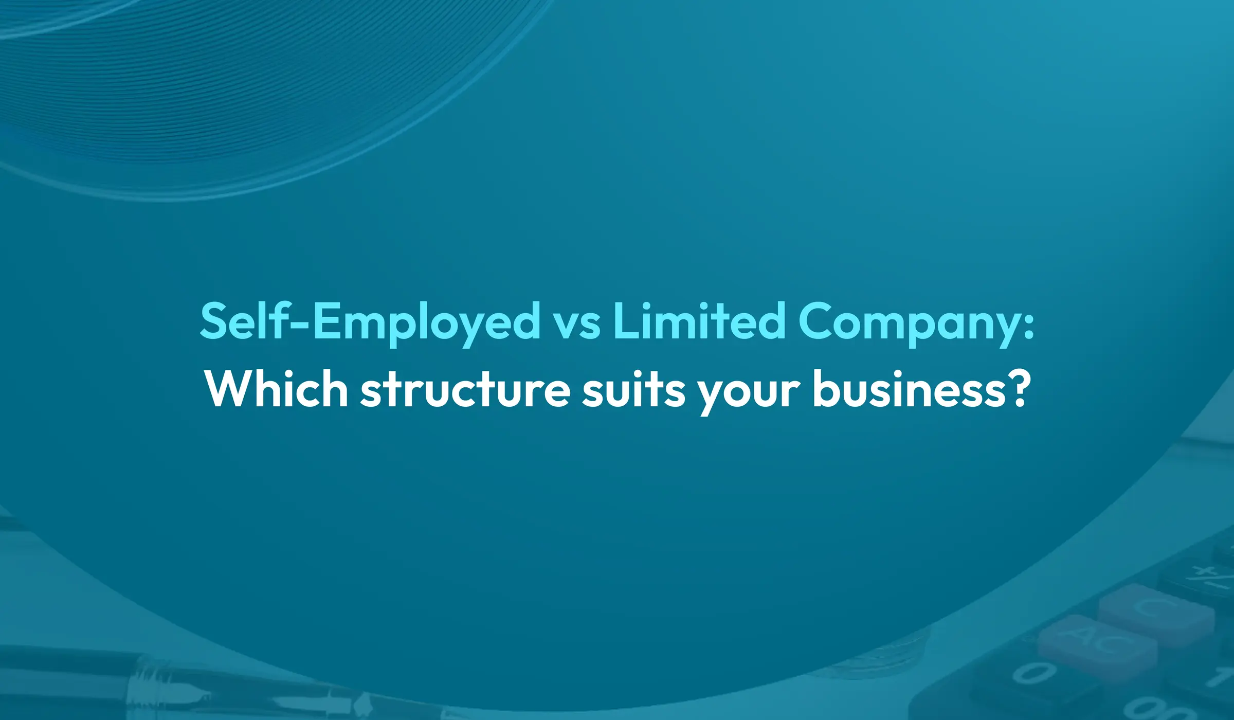 Self-Employed or Limited Company