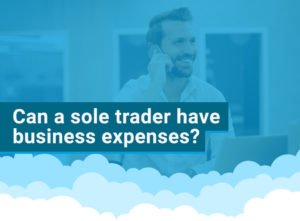 can a sole trader have business expenses
