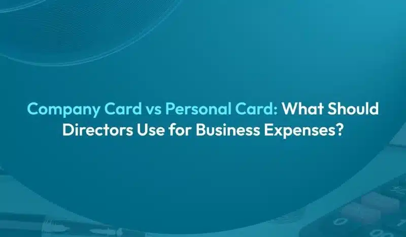 Director Use a Company or Personal Card