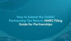 SA800 Partnership Tax Return