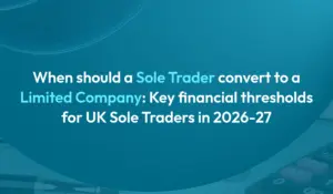 Sole Trader convert to a Limited Company
