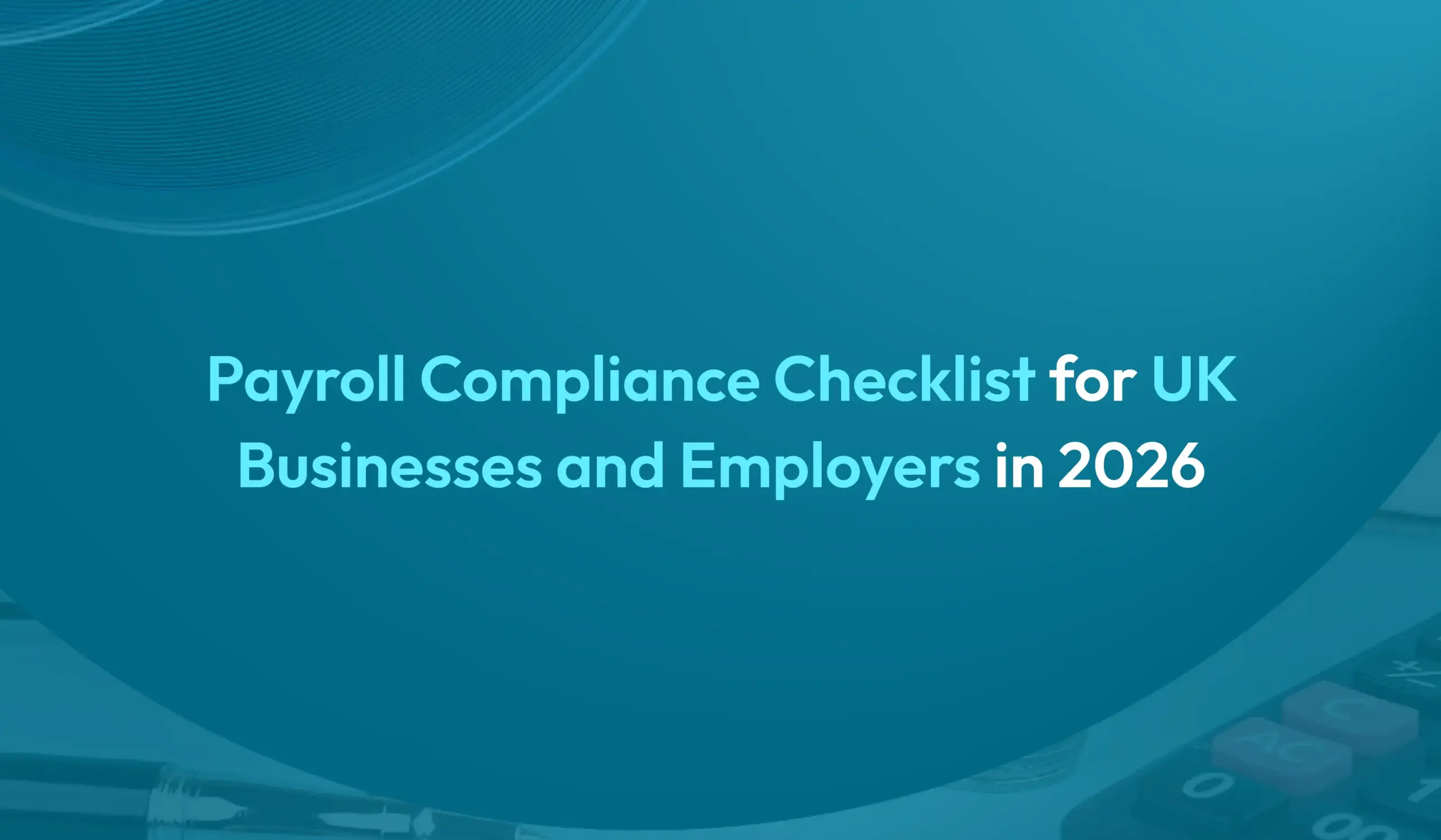 payroll compliance checklist